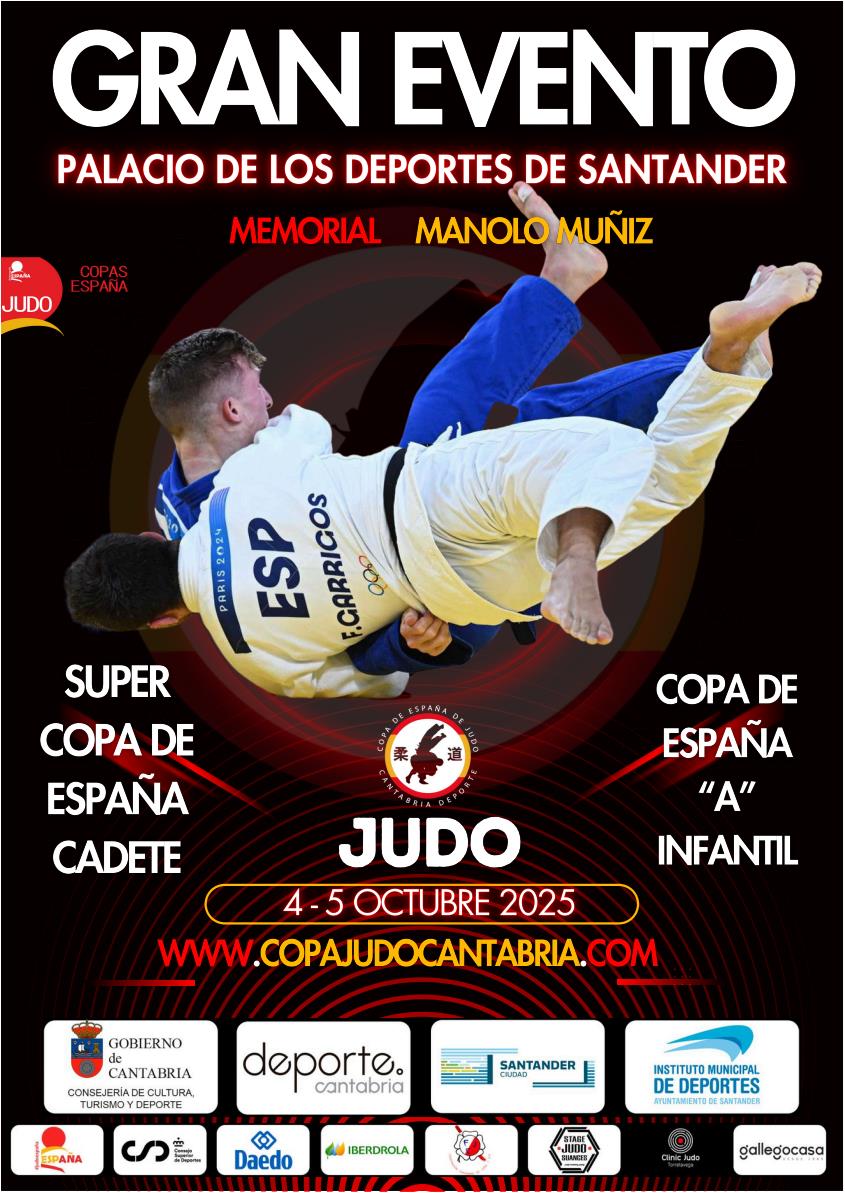 RESULTADOS Supercopa de España de Judo Infantil y Cadete de Cantabria. 04-10-25